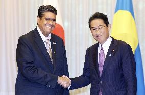 Palau president in Japan