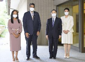 Palau president in Japan