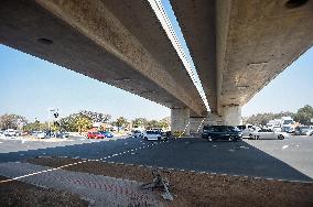 BOTSWANA-GABORONE-CHINA-BUILT FLYOVER