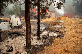 U.S.-LAKE TAHOE-FOREST FIRE