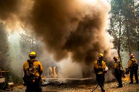 U.S.-LAKE TAHOE-FOREST FIRE