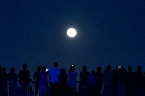 JAPAN-TOKYO-FULL MOON