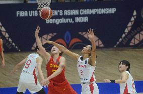 (SP)INDIA-BANGALORE-BASKETBALL-U18 WOMEN'S ASIAN CHAMPIONSHIP-CHN VS JPN