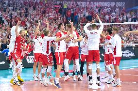 (SP)POLAND-KATOWICE-VOLLEYBALL-MEN'S WORLD CHAMPIOMSHIP-SEMIFINAL-POL VS BRA