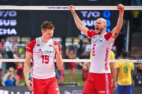 (SP)POLAND-KATOWICE-VOLLEYBALL-MEN'S WORLD CHAMPIOMSHIP-SEMIFINAL-POL VS BRA