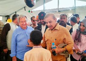 PAKISTAN-BALOCHISTAN-ANTONIO GUTERRES-FLOOD-AFFECTED AREAS-VISIT