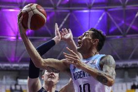 (SP)BRAZIL-RECIFE-BASKETBALL-FIBA AMERICUP-SEMIFINAL-ARG VS USA