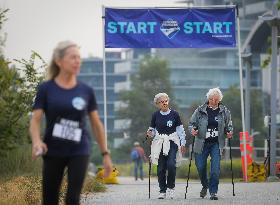 CANADA-RICHMOND-ELDERS-RUNNING