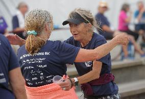 CANADA-RICHMOND-ELDERS-RUNNING