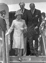 Queen Elizabeth in Japan in 1975+