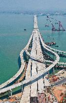 CHINA-FUJIAN-XIAMEN-XIANG'AN BRIDGE-CLOSURE (CN)