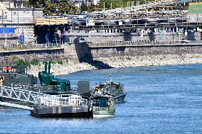 HUNGARY-BUDAPEST-WWII BOMB DEFUSED