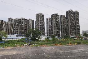 Uncompleted high-rises in China
