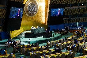 UN-GENERAL ASSEMBLY-77TH SESSION-OPENING