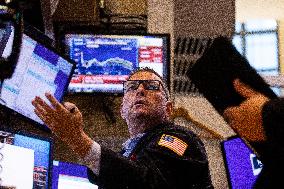 U.S.-NEW YORK-STOCK MARKET-FALL