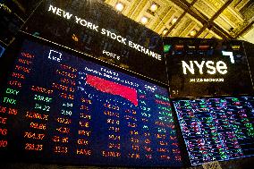 U.S.-NEW YORK-STOCK MARKET-FALL