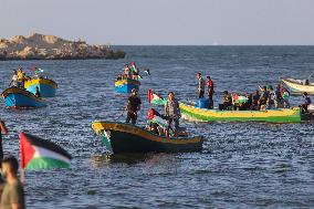 MIDEAST-GAZA-DEMONSTRATION