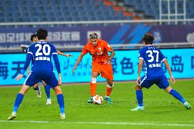 (SP)CHINA-JINAN-FOOTBALL-CSL-SHANDONG TAISHAN VS WUHAN THREE TOWNS (CN)