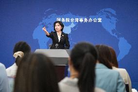 CHINA-BEIJING-STATE COUNCIL-TAIWAN AFFAIRS OFFICE-PRESS CONFERENCE (CN)