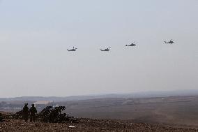 JORDAN-ZARQA-EAGER LION-MILITARY DRILL