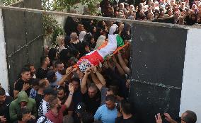 MIDEAST-JENIN-FUNERAL