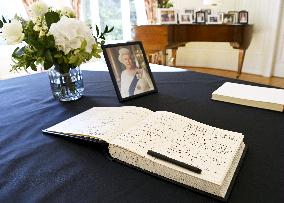 A Book of Condolence at the British Embassy in Helsinki