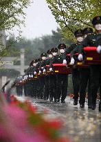 CHINA-LIAONING-SHENYANG-KOREAN WAR-CHINESE SOLDIERS' REMAINS-RETURN (CN)