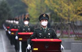 CHINA-LIAONING-SHENYANG-KOREAN WAR-CHINESE SOLDIERS' REMAINS-RETURN (CN)