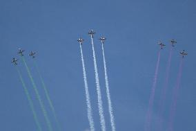 MEXICO-MEXICO CITY-INDEPENDENCE DAY-MILITARY PARADE