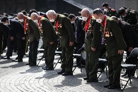 CHINA-LIAONING-SHENYANG-KOREAN WAR-CHINESE SOLDIERS' REMAINS-BURIAL CEREMONY (CN)