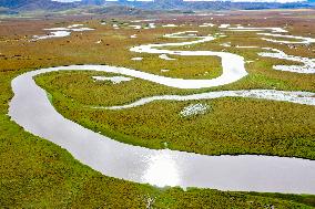 CHINA-GANSU-MAQU-WETLAND-SCENERY (CN)