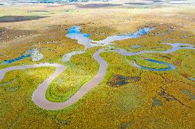 CHINA-GANSU-MAQU-WETLAND-SCENERY (CN)