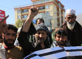 AFGHANISTAN-KABUL-STREET PROTEST
