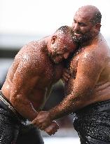 (SP)TÜRKIYE-ISTANBUL-HISTORICAL OIL WRESTLING