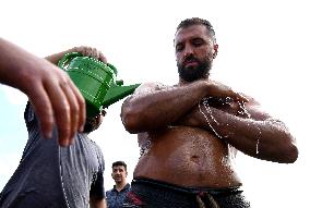 (SP)TÜRKIYE-ISTANBUL-HISTORICAL OIL WRESTLING