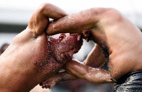 (SP)TÜRKIYE-ISTANBUL-HISTORICAL OIL WRESTLING