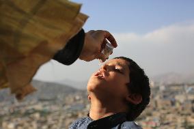 AFGHANISTAN-KABUL-POLIO-VACCINATION