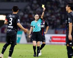 Football: J-League's first female J1 chief referee