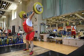 (SP)CHINA-BEIJING-WEIGHTLIFTING-WORLD CHAMPIONSHIPS-QUALIFICATION-TEAM CHINA (CN)