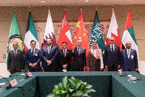 U.S.-NEW YORK-CHINA-WANG YI-GCC-FMS-MEETING