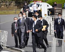 Tightened security ahead of Abe's state funeral