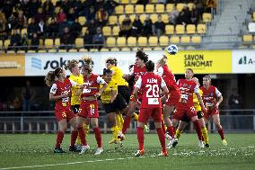 UEFA Women's Champions League qualifying match KuPS vs St. Pölten