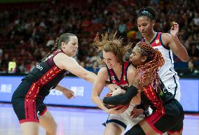 (SP)AUSTRALIA-SYDNEY-BASKETBALL-FIBA WOMEN'S WORLD CUP-USA VS BELGIUM