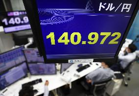 Dollar plunges after Japan's intervention