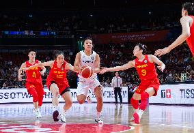 (SP)AUSTRALIA-SYDNEY-BASKETBALL-FIBA WOMEN'S WORLD CUP-CHN VS KOR