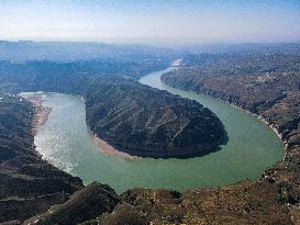 CHINA-INNER MONGOLIA-YELLOW RIVER-SCENERY (CN)
