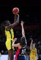 (SP)AUSTRALIA-SYDNEY-BASKETBALL-FIBA WOMEN'S WORLD CUP-AUS VS FRA