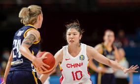 (SP)AUSTRALIA-SYDNEY-BASKETBALL-WOMEN'S WORLD CUP-CHN VS BIH