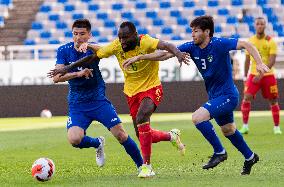 (SP)SOUTH KOREA-GOYANG-FOOTBALL-FRIENDLY MATCH-CAMEROON VS UZBEKISTAN