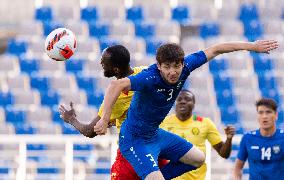 (SP)SOUTH KOREA-GOYANG-FOOTBALL-FRIENDLY MATCH-CAMEROON VS UZBEKISTAN